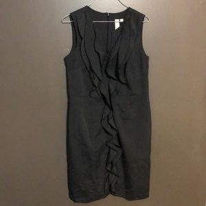 Gray business casual dress